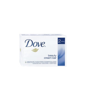 Jabón de manos en pastilla Beauty Cream Bar Dove pack de 2 unidades